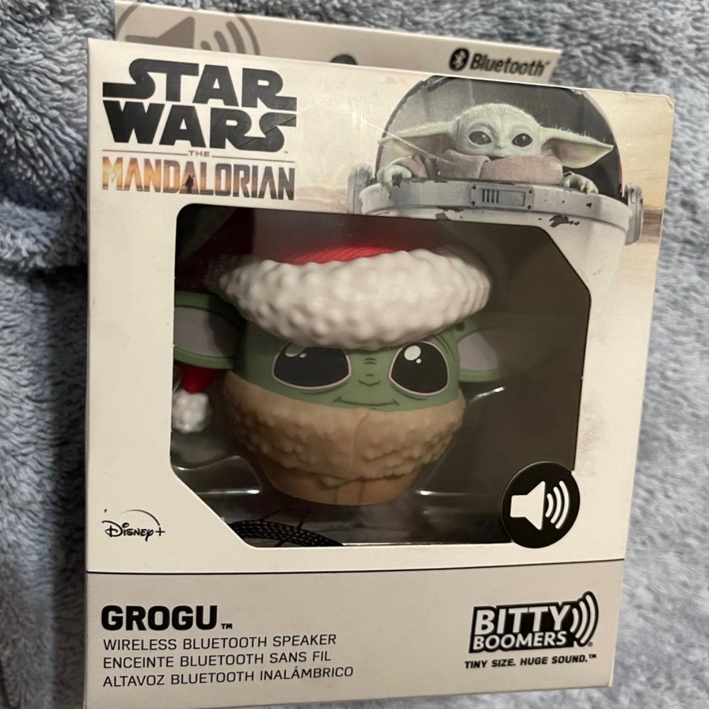 Star Wars The Mandolian Grogu wireless Bluetooth speaker . New